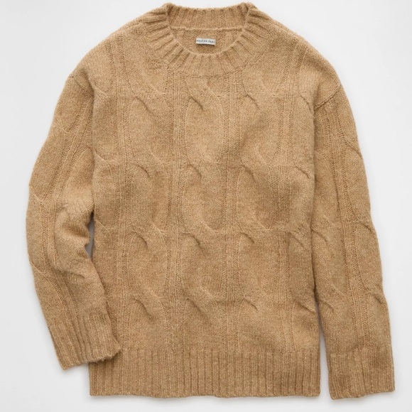 AE American eagle Whoa So Soft Cable Knit Sweater size S - Picture 4 of 6